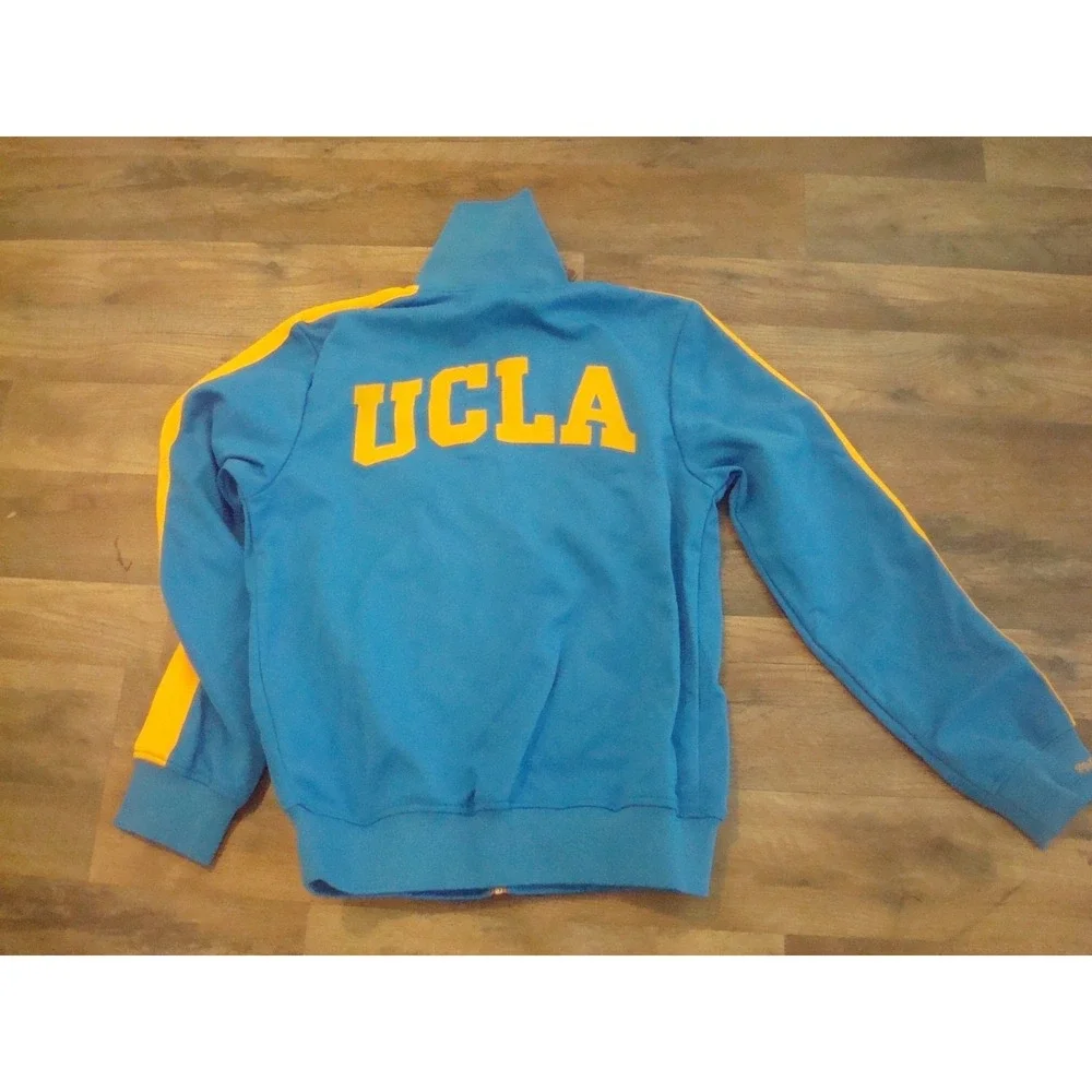 UCLA BRUINS TRACK JACKET ZIPPER  SIZE SMALL   DEADSTOCK‎  VINTAGE TT1